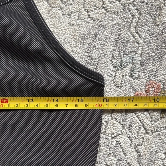 Lululemon Base Pace Tank Two-Tone Ribbed - Picture 8 of 10